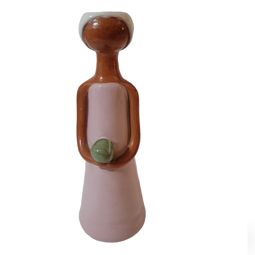 Vintage Lime Faceless Candle Holder